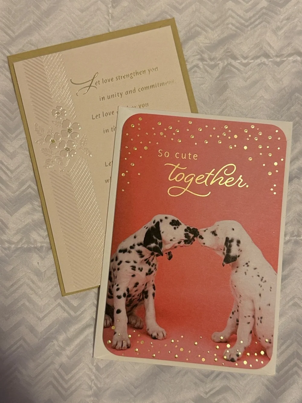 🌻 Bundle of 2 Hallmark Wedding Cards